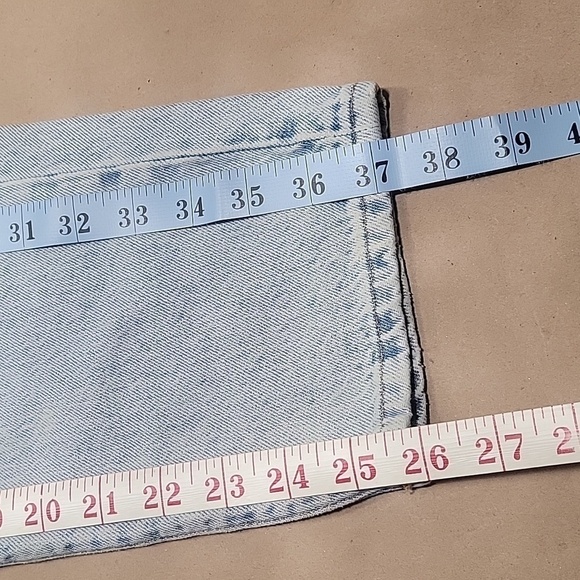 & Denim, Loose Mom Jeans, Size 0, Ultra High Waist, Ankle Length, GUC - Picture 6 of 13